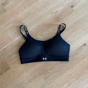 Under Armour Women's Black Sports Bra (heat gear)